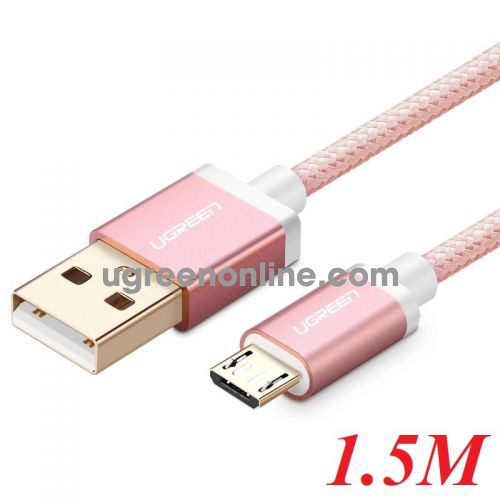 Ugreen 30666 1.5m micro usb data cable aluminum case us134 10030666