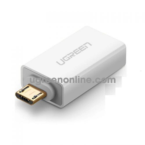 Ugreen 30529 micro usb to usb 2.0 adapter trắng us195 10030529