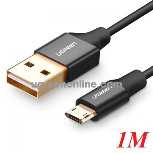 Ugreen 30851 1m reversible micro usb cable tangle free usb to double sided data sync usb charger cable us223 10030851