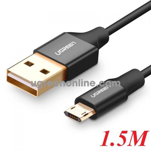 Ugreen 30852 1.5m reversible micro usb cable tangle free usb to double sided data sync usb charger cable us223 10030852