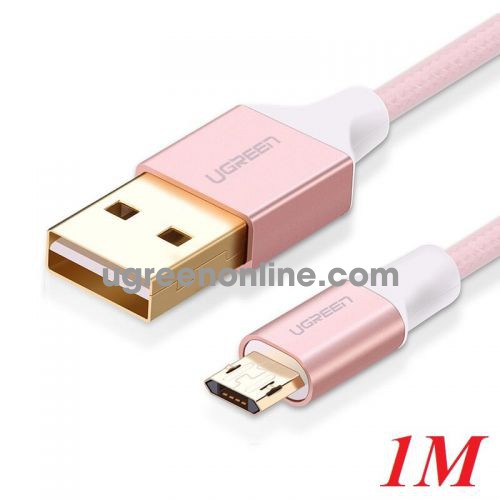 Ugreen 30855 1m reversible micro usb cable tangle free usb to double sided data sync usb charger cable us223 10030855