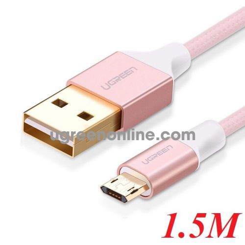 Ugreen 30856 1.5m reversible micro usb cable tangle free usb to double sided data sync usb charger cable us223 10030856