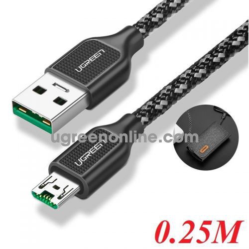 Ugreen 50379 0.25m oppo r9 5v 4a data & charging cable us271 10050379