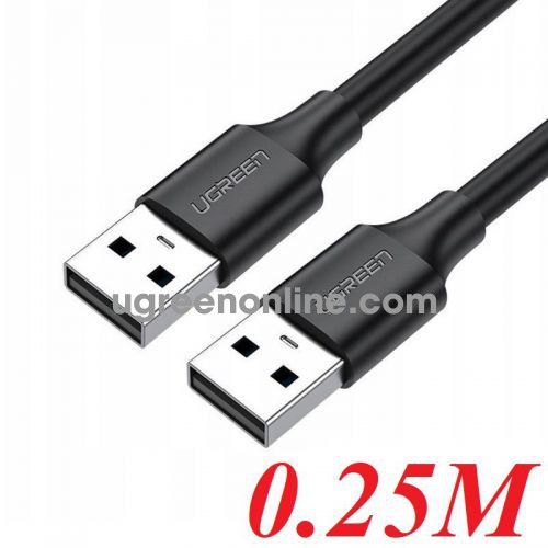 Ugreen 10307 0.25m usb2.0 a male to a male cable us102 10010307