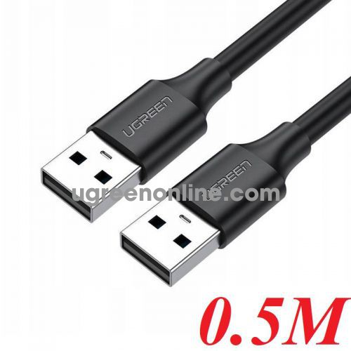 Ugreen 10308 0.5m usb2.0 a male to a male cable us102 10010308