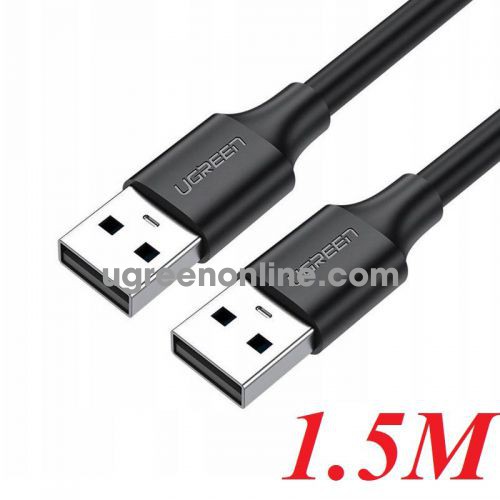 Ugreen 10310 1.5m usb2.0 a male to a male cable us102 10010310