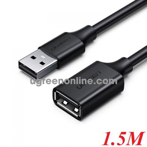 Ugreen 10315 1.5m usb 2.0 a male to a female extension cable us103 10010315