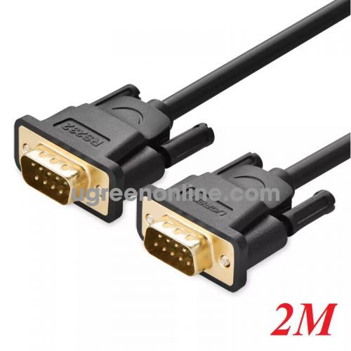 Ugreen 20154 2m db9 rs 232 adapter cable male to male db101 10020154