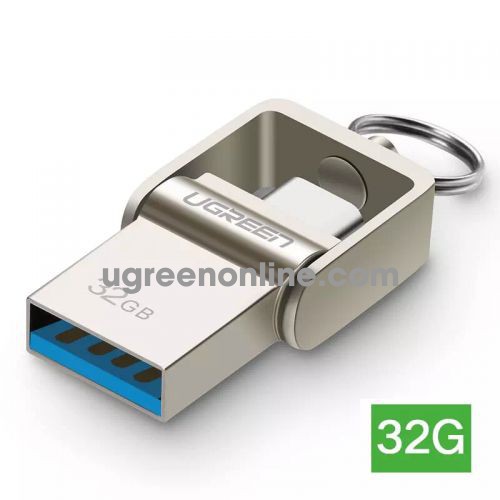 Ugreen 30437 usb 3.1 usb c flash drive 16gb 32gb capacity us181 10030437