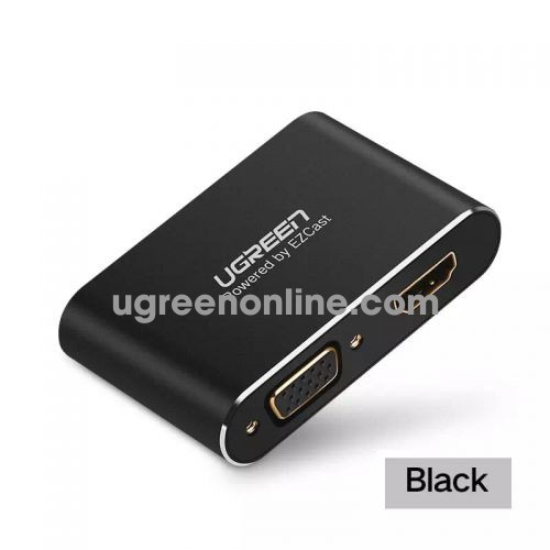 Ugreen 30963 iphone to hdmi & vga converter black us228 10030963