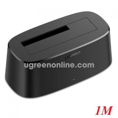 Ugreen 50845 1M Black HDD Docking Station SATA to USB 3.0 Adapter for 2.5 3.5 HDD SSD CM197 10050845