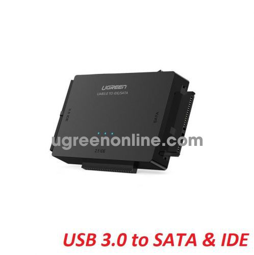 Ugreen 20673 4Tb 12V USB 3.0 to SATA + 3.5 IDE + 2.5 IDE Converter US US160 10020673