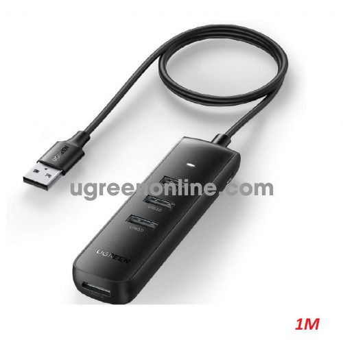 Ugreen 80657 1M Usb 3.0 4 Ports Hub Black CM416 10080657